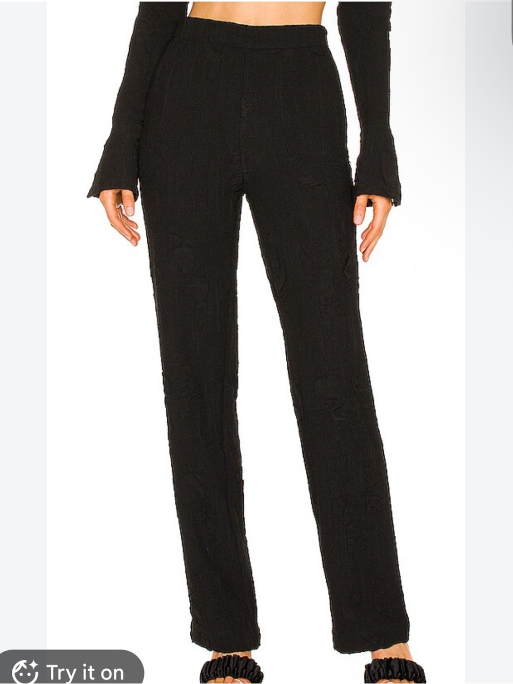 LPA Revolve Black Lace Lined Pants Size Small